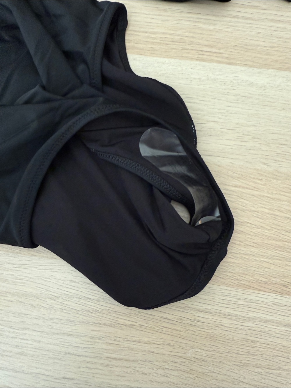 Aerie Black Wrap One-Piece Swimsuit size M - Picture 8 of 8